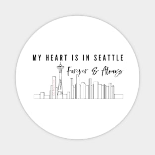 Hearts in Seattle Magnet